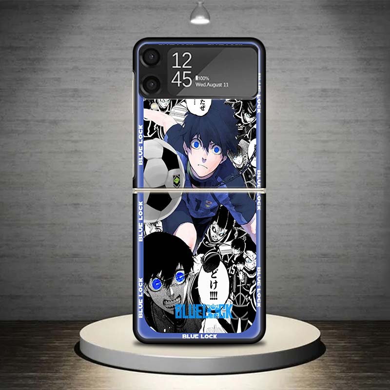 

Anime Blue Lock Phone Case For Samsung Galaxy Z Flip 7 6 5 4 3 5G Cover ZFlip7 ZFlip6 ZFlip4 ZFlip5 ZFlip3 Coque Fundas Galaxy Z Samsung Z Flip