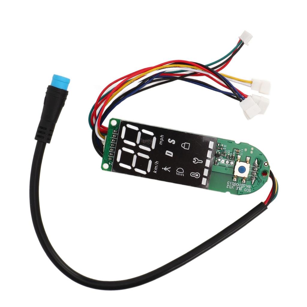 Electric Scooter Circuit Board PCB Waterproof Electric Scooter Dashboard Replacement 4 Wire Double Brake for PRO 2