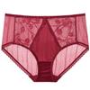 Xiao Tian'er 1569 High Waist Lace Panties - Seamless, Breathable, Skin-friendly, Comfortable Cotton Crotch.