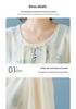 Elegant Summer Chiffon Skirt Set: Short-Sleeve Dress for Mature Women