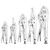 WORKPRO Locking Pliers Vise Curved Long Nose 5-Piece Set, Pliers, Jaws,