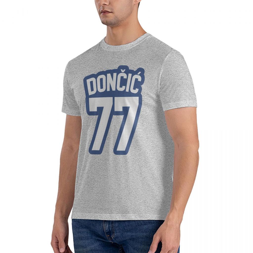 Luka Doncic Print Casual Loose Harajuku Unisex T-shirt Men's Short Sleeve Tshirt Anime Pattern Oversize T-shirts Customizable