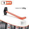 1Pc Heavy Duty Garage Hooks 20Kg Load Anti Slip Coating Carbon Steel Wall Mounted For Bikes Ladders Storage