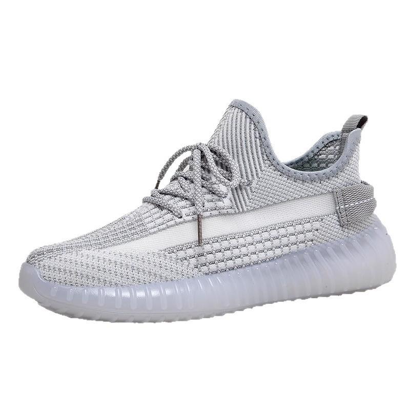 Classic Coconut Women's Shoes Summer Mesh Breathable Lightweight Sneakers Shock Absorbing Running Shoes Soft-soled Mesh Shoes Men's Shoes