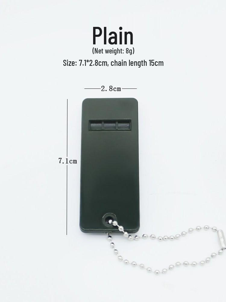 

Triple Frequency Survival Whistle: Outdoor Lifesaving, High-Pitch Disaster Relief Tool for Earthquakes and Emergencies.
