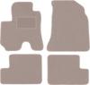Beige Velour Floor Mats For: Toyota RAV4 II SUV 5-door (2000-2003)