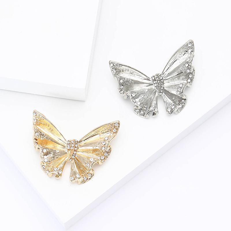 Elegant Alloy Enamel  Butterfly Brooch Pin Badge For Women Girls Suit Coat Decoration  Clothes Jewelry Gifts