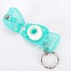 50pcs Dental Floss Tooth Keychain Portable Floss Roll Tooth-Shaped Key Chain Teeth Care Oral Clean Tool