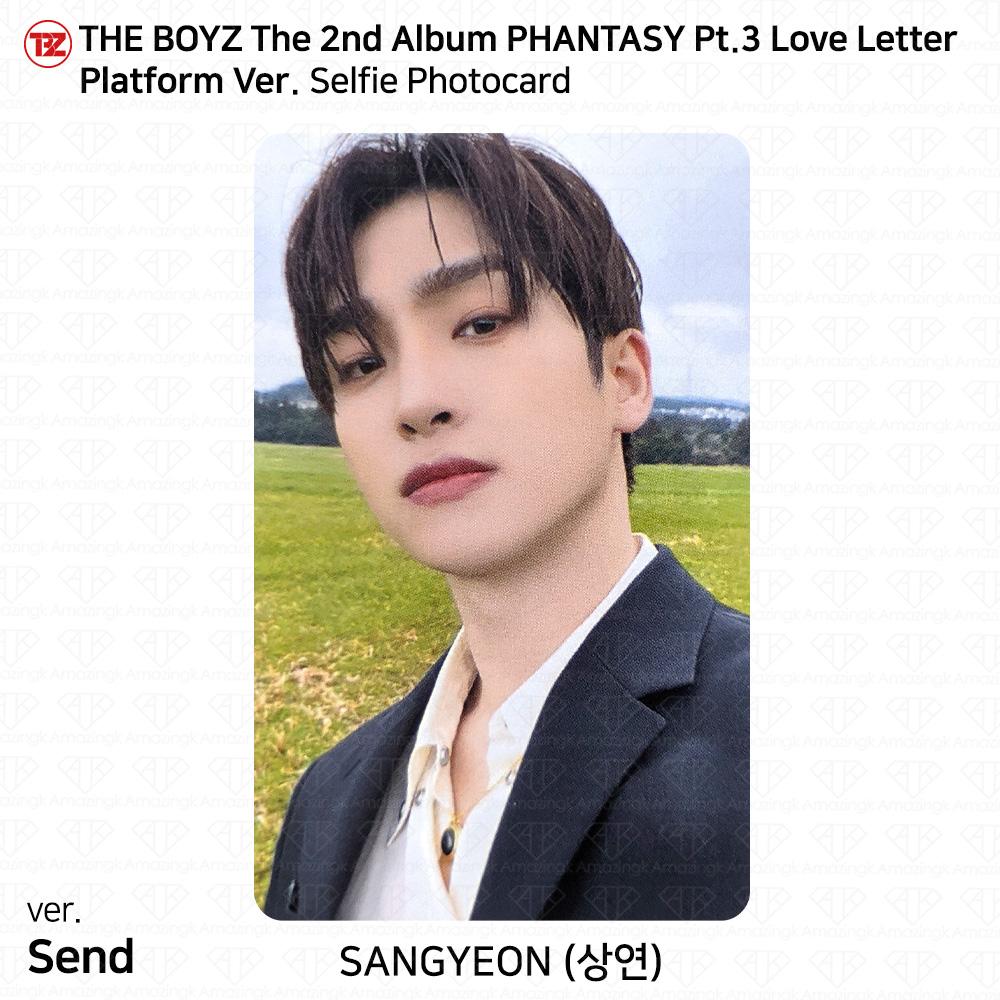 THE BOYZ Phantasy Pt.3 Love Letter Platform Ver QR Selfie Official Photocard