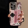 Pink fortune couplets are suitable for Apple devices16Phone case17promax Lens protector iphone14Chinese Style12Hard