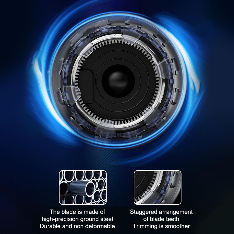 Portable Hair Cutting Devices 360 Degree Hair Clipper Blade Electric Clipper Usb Universal Hair Trimmer Kit With Led Display