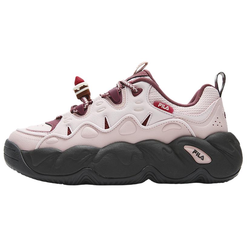 Damen-Sneaker FILA MOUSSE Höhensteigernd Abriebfest Leicht Niedrig geschnitten Klobige Sneaker Damen 37.5 gray