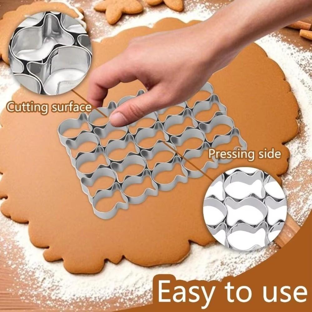 Non-Stick Fondant Cookie Cutter Stainless Steel Biscuit Cutters  Cake Mould
