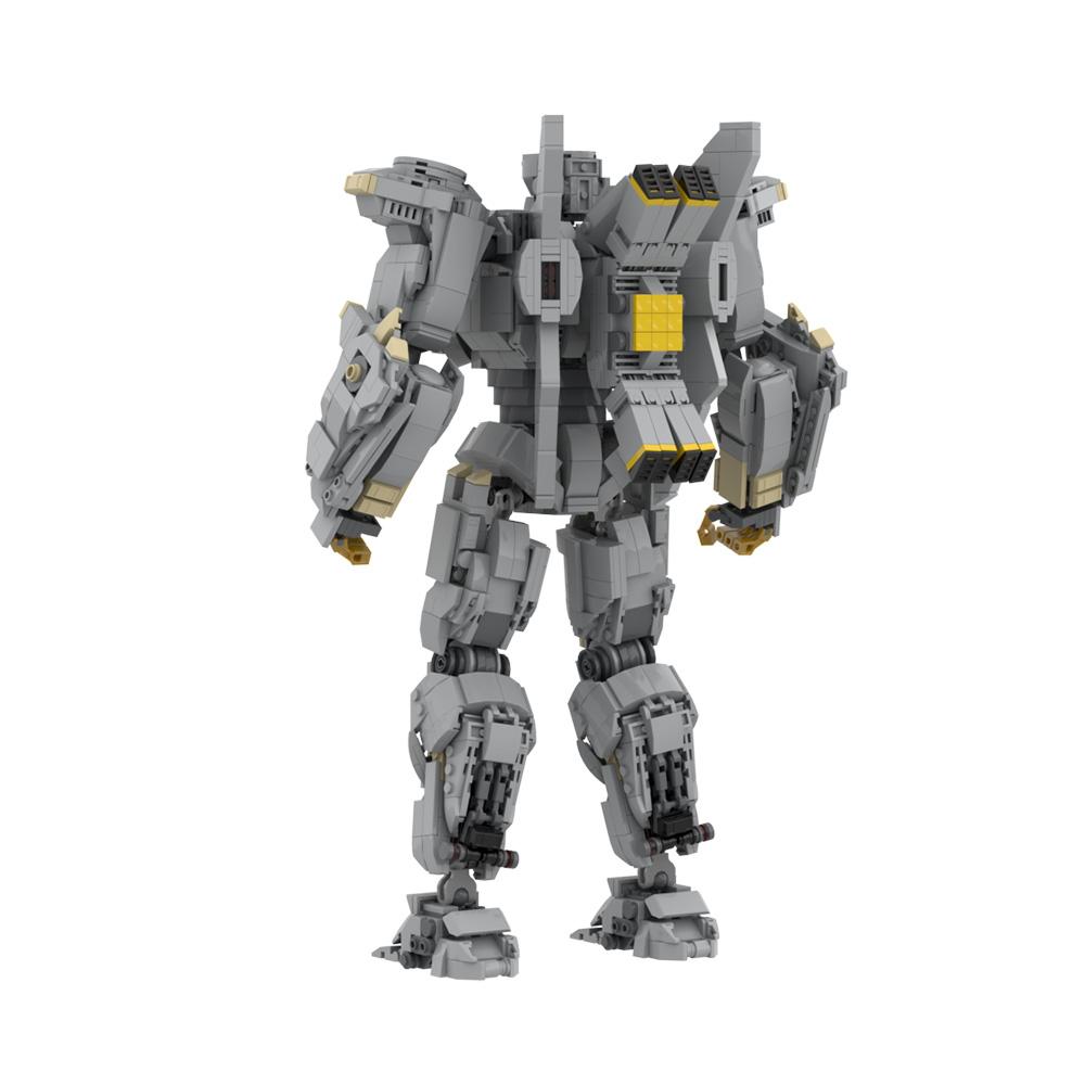 MOC Science Fiction Film Striker Eureka Mecha Hunter Model Building Blocks Gypsy Crisis Fighting Mecha Bricks Toy Gift