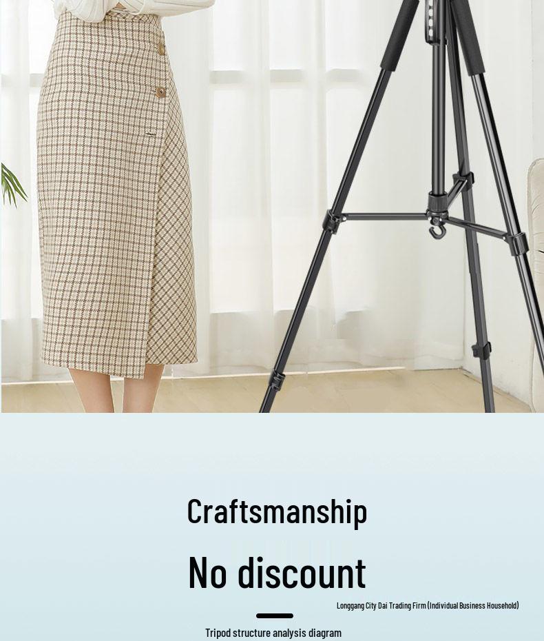Adjustable Dual Phone Tablet Stand Tripod for Professional Outdoor Use