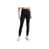 Calvin Klein Color Block Letter Jacquard Yoga Fitness Running Slim Sports Pants Women bottoms Space-Black 4WF3L621-001