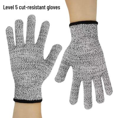 Bezpečnostní rukavice HPPE odolné proti prořezu úrovně 5 pro rybaření, zahradničení a manipulaci s potravinami