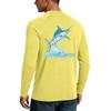 Men's Long Sleeve UPF50+ Sun Protection Shirt Stretch Lightweight Outdoor Sports Fishing Running Top