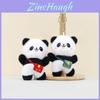 Adorable Chengdu Panda Plush Toy Keychain Cute Cartoon Animal Keyring Accessory 13cm