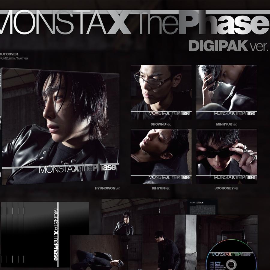 MONSTA X - EP [The Phase] (DIGIPAK versie) HYUNGWON (NO POB)