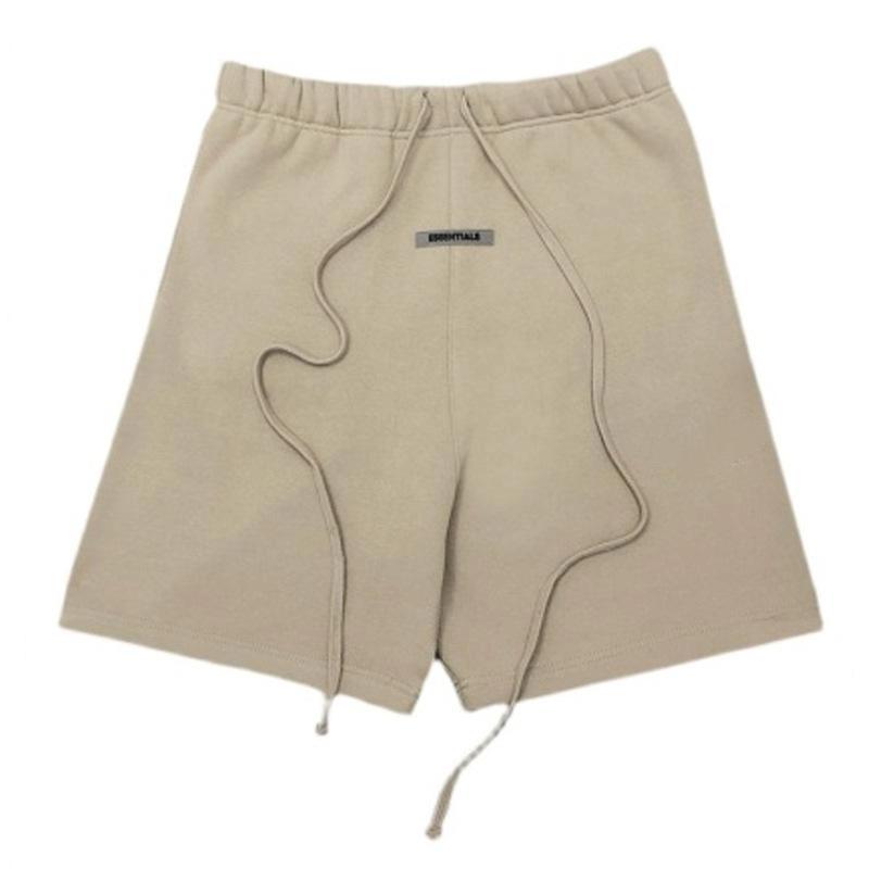 Dubbla linjer Reflekterande shorts Herr Sommar Fempunktsbyxor High Street Lös Enfärgad Enkel Vardaglig