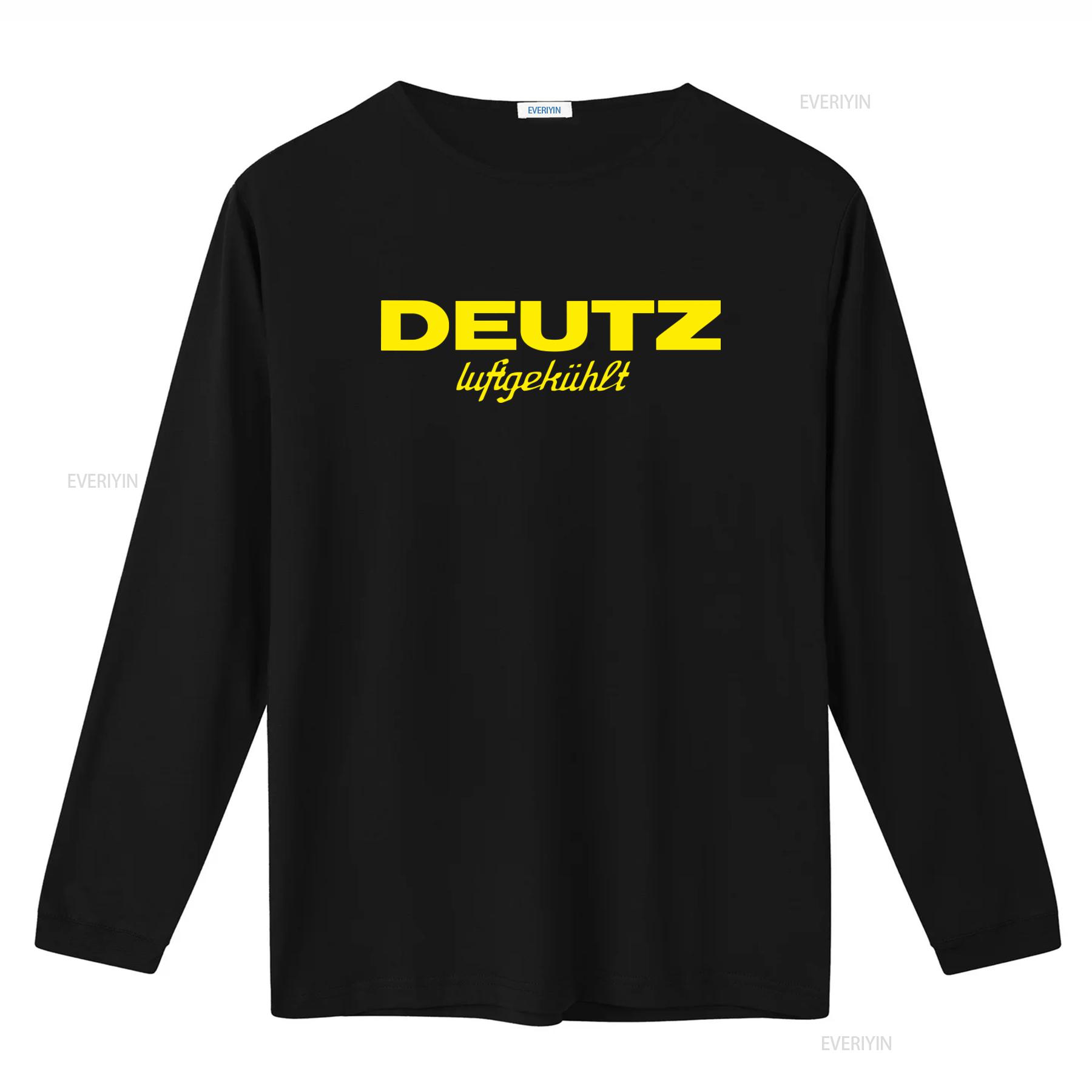 

Vintage Deutz Air Cooled Tractors T Shirt for Men Retro Farm Equipment Print vintage Washed Casual designer clothes Breathable 2XL