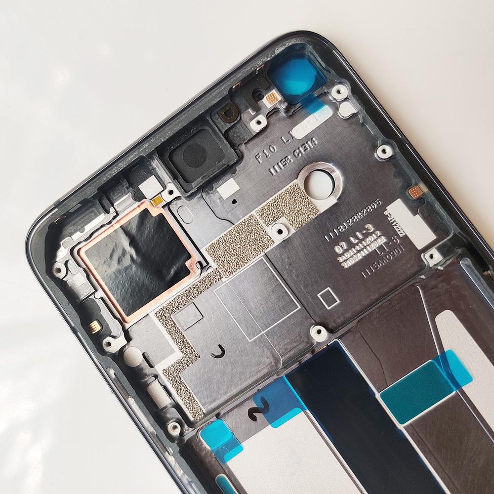 Mi10T Original Aluminum frame Middle Frame For Xiaomi Mi 10T Pro 5G Mid Bezel Front Housing Chassis Replacement parts
