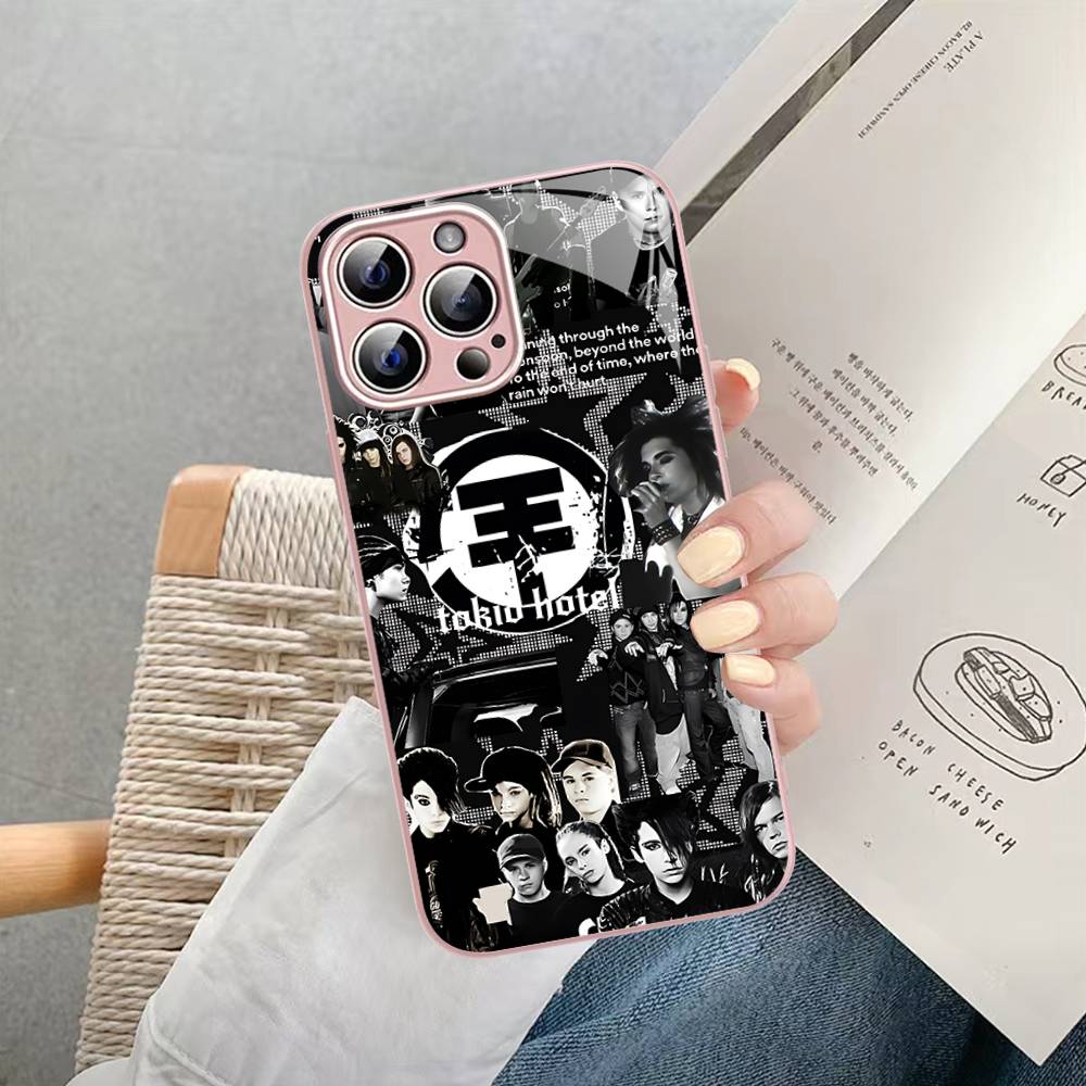 

Tokio Hotel Band For IPhone 14 13 12 Mini 11 Pro XS Max X XR 14 Plus Tempered Glass Cover iphone XR