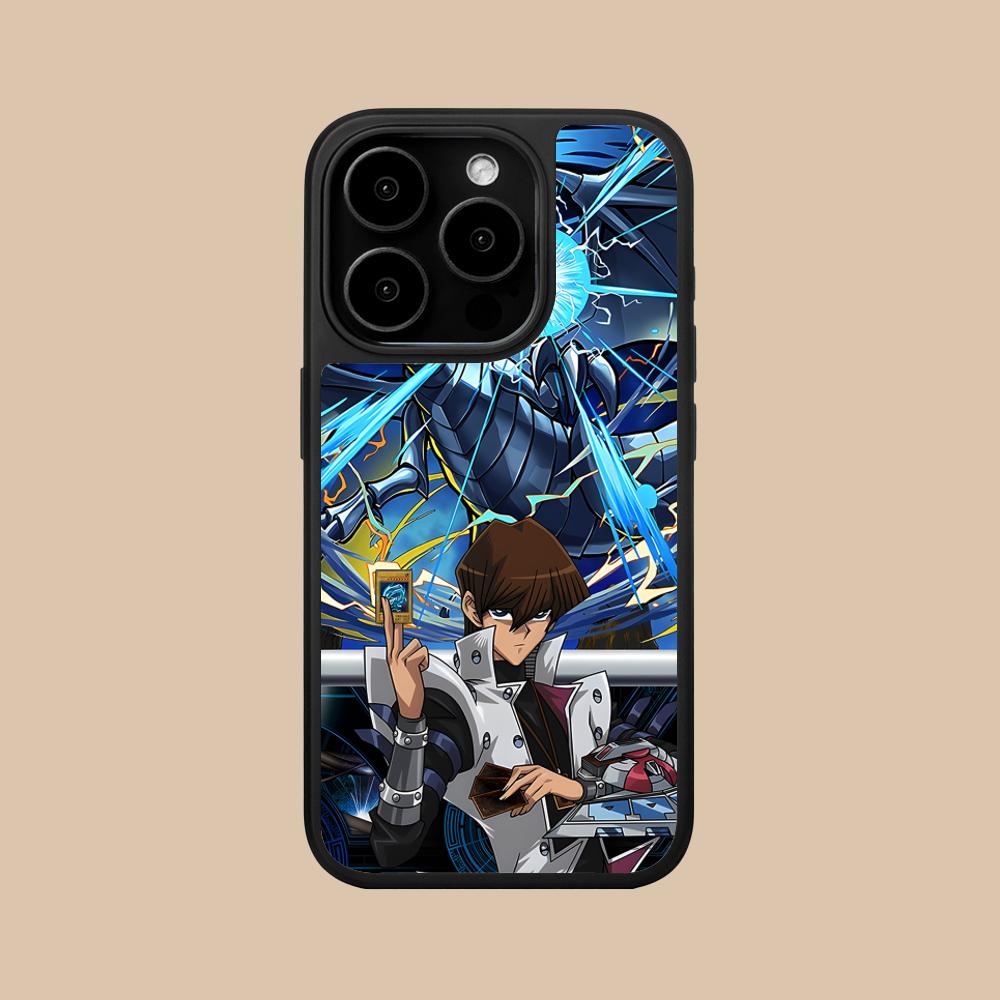 Yugioh Seto Kaiba Phone Case for iPhone 17 16 15 14 13 12 11 Air Pro Max Plus Matte Surface Cover