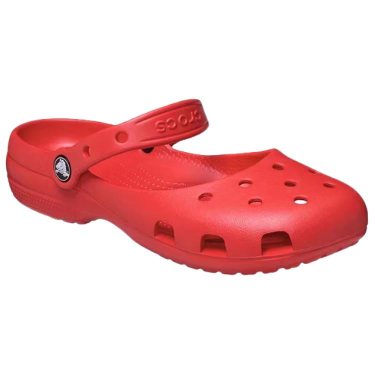 Crocs Classic Ballet EVA Versatile Comfortable Clogs Women clogs Red 211994-8C1
