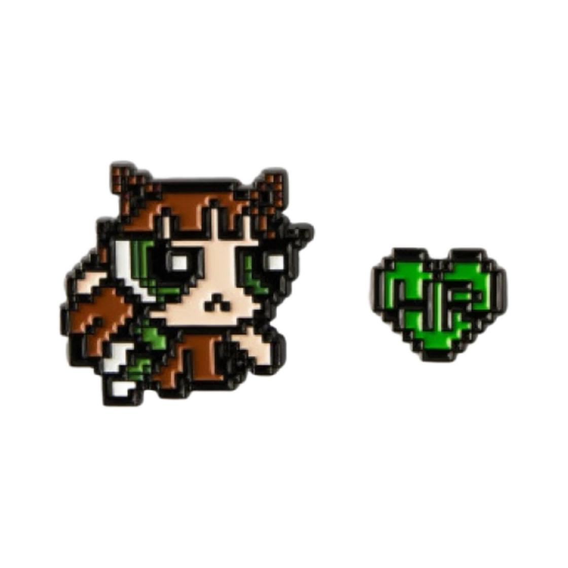 Newjeans x The Powerpuff Girls Metal Pin Badge Haerin ONE SIZE