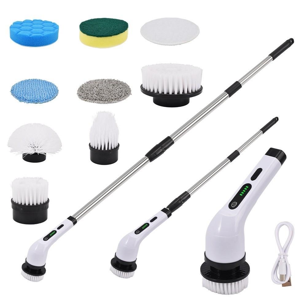 Wireless Electric Cleaning Brush 9-in-1 Electric Spin Scrubber  Floor Cleaning
