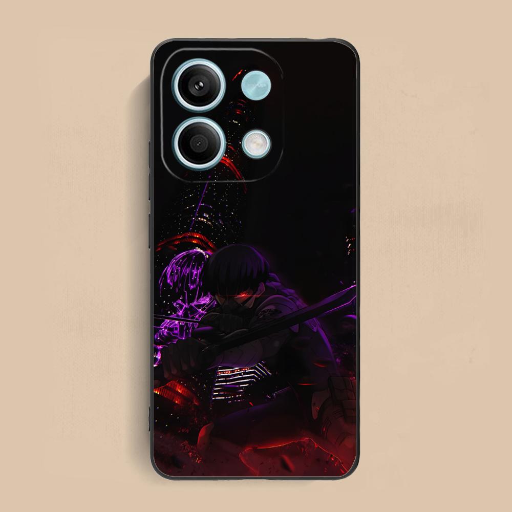 Kaiju No.8 Hoshina Soshiro Phone Case for Xiaomi Redmi 15 14 13 12 A5 3 2 1 C Plus 4G 5G Colorful Printing Cover Cover Luxury
