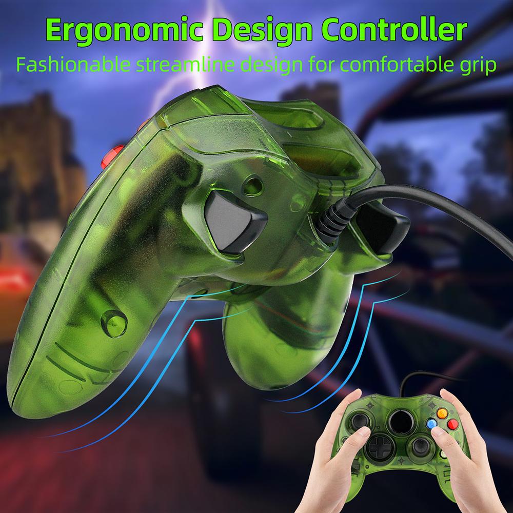 Wired Game Controller for Xbox Old Generation Wired Gamepad Gaming Joystick Joypad for Microsoft Xbox