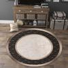European Style Luxury Round Carpet Home Decoration Living Room Non-slip Large Rugs Bedroom Cloakroom Floor Mats
