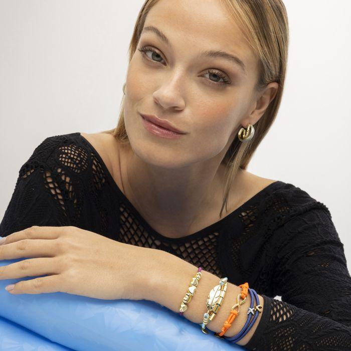 Chouchou Pour Cheveux - LUXENTER - Modèle Ihou - Alliage Métallique - Or Jaune 18k - Ajustable