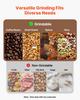 Electric Grain Mill Grinder, 600W High Power Commercial Spice Grinder, 53L Pulverizer Powder Machine with Galvanized Sharp Blades, for Dry Grains,