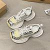 Fashion 5 Cm Platform Women Sneakers 2025 Summer Fashion Thick Soled Shoes Breathable Hollow Mesh Footwear Outdoor Popular