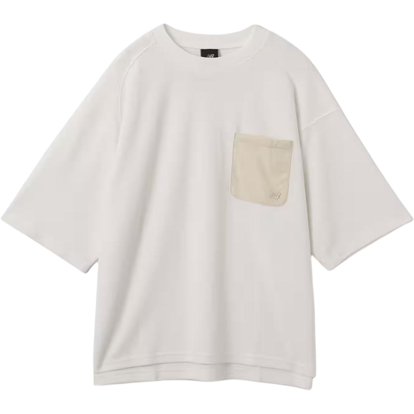 New Balance Met24 SS25 T Shirt Unisex White AMT55005-WT L