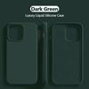 For iPhone 15 14 13 12 11 Pro Max Case Square Liquid Silicone Phone Case For iPhone 15 14 XR X XS 7 8 Plus Soft Shockproof Cover