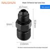 High-pressure fuel injector, pump, and quick-connect leak adapter, suitable for various vehicle models.