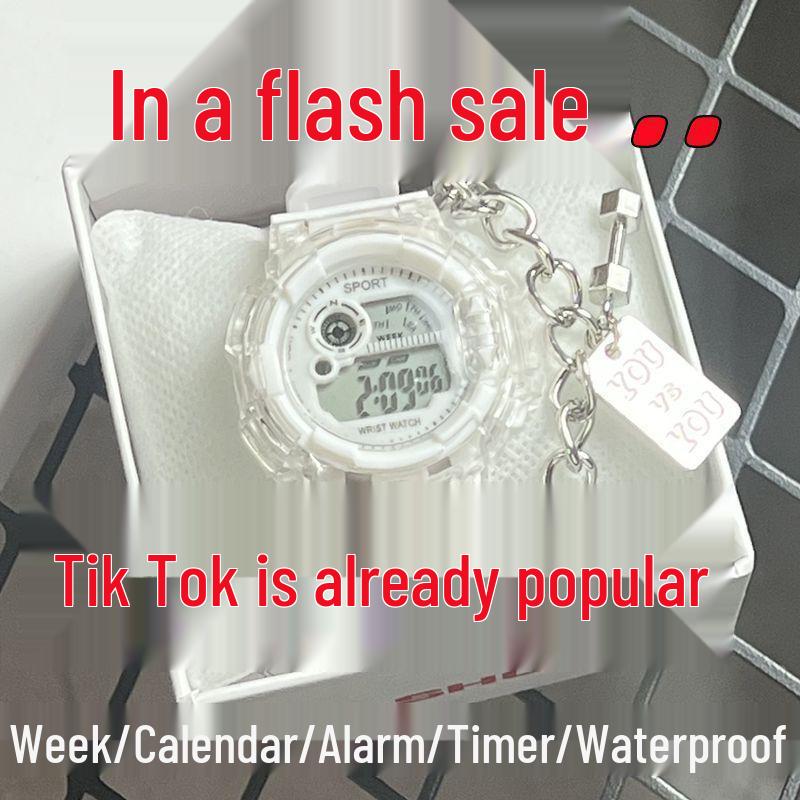 Unicorn Luminous Multifunctional Watch - Mori Girl Style, Versatile, Waterproof, for High School Girls and Boys