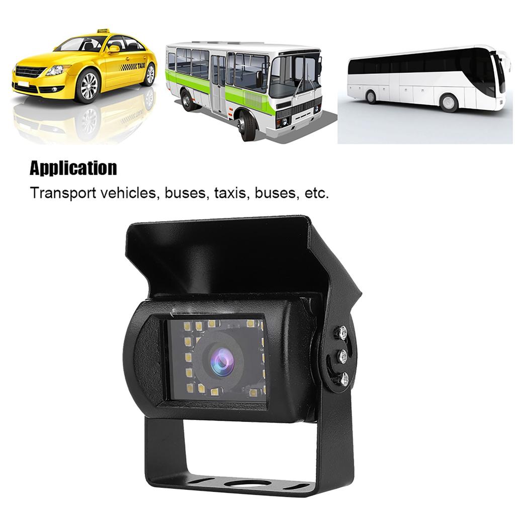 Water Resistant High Definition Rear View Reversing Camera with 24 LED Lights