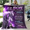 Gifts for Son Super Soft Plush Blanket,Flannel Blanket Throw Blanket for Living Room Bedroom Bed Sofa Picnic Cover