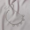 Inlaid Rhinestone Butterfly Pendant Necklace