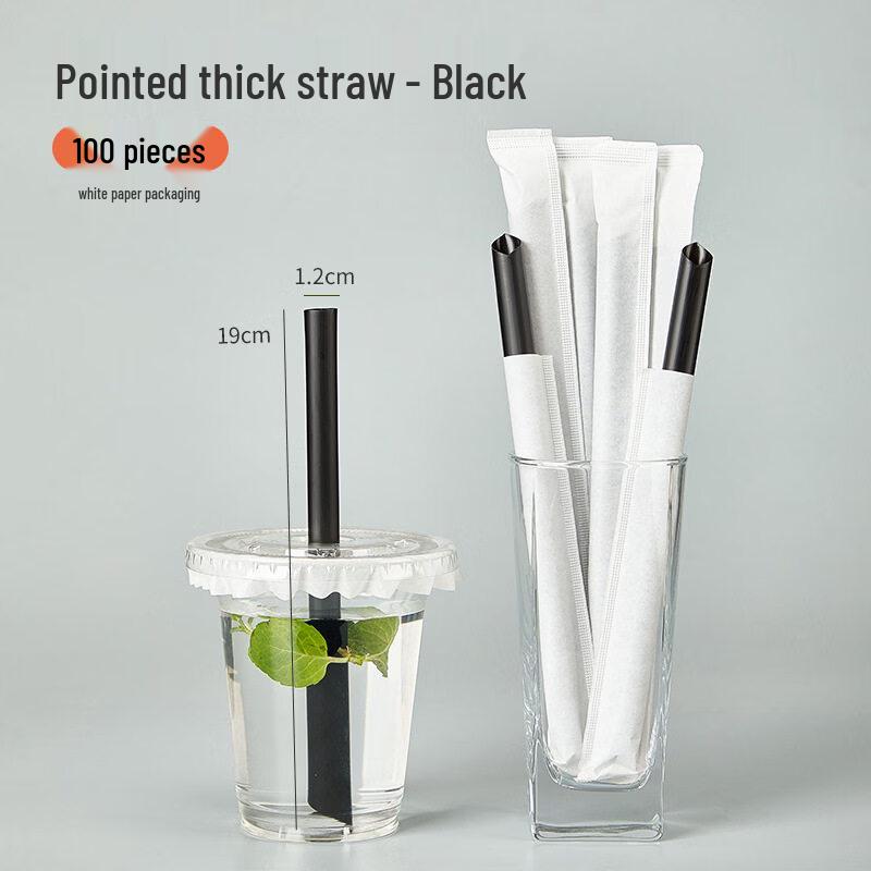 Ruhan High-Temperature Resistant Thick Paper Drinking Straws