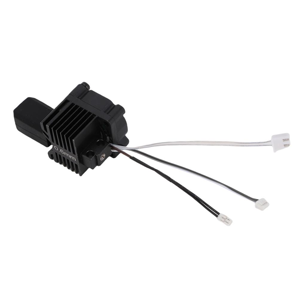 3D Printer Hotend Replacement for X1 3D Printer Integrated Design Hardened Steel Nozzle Extruder Hot End with Fan