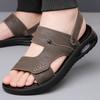 Men's Sandals Men's Trendy New Outer Wear Wear Wear-resistant Beach Shoes Soft Sole Soft Surface Men's Cool Slippers