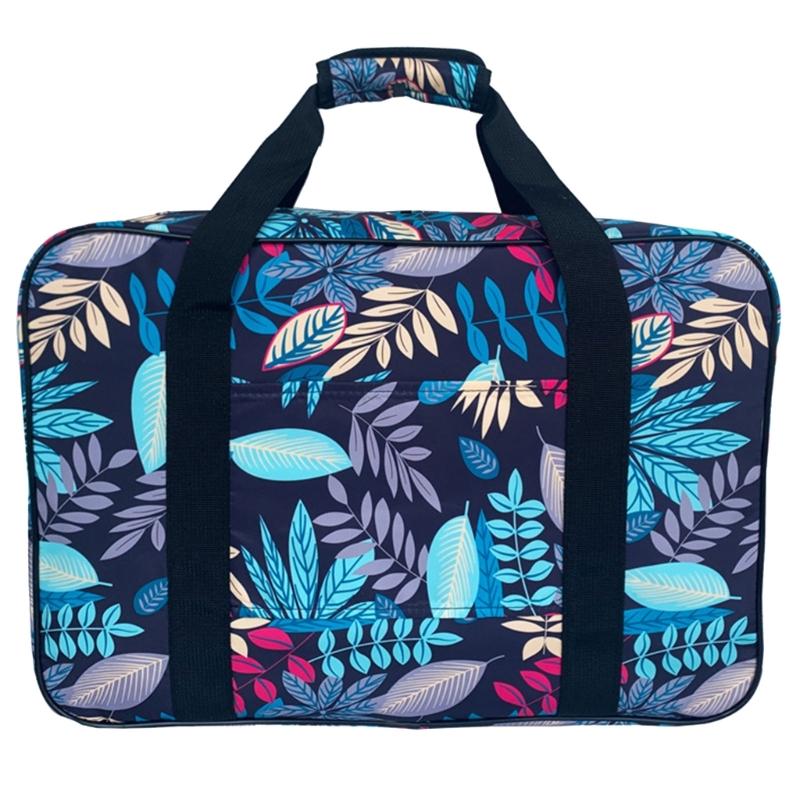 Multipurpose Sewing Machine Bag Spacious Sturdy Nylon Organizers with Handle for Easy Transport with Vibranting Color