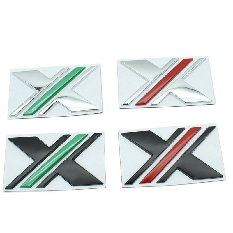Mașină 3D Metal X XPOWER Logo Trunchi Body Badge Emblema Decalcomanii Autocolant pentru MG 3 7 5 6 EZS TF ZR ZS HS GS GT Hector RX5